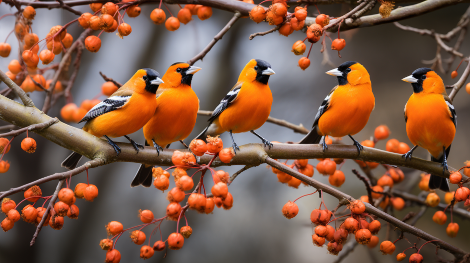 Birds of North Carolina: A Guide to Red, Orange, and Yellow Species