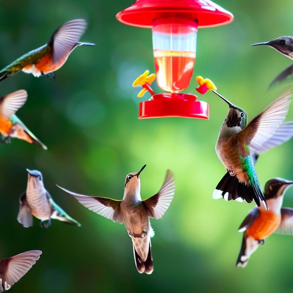 Maximize Hummingbird Attraction with Multiple Feeders